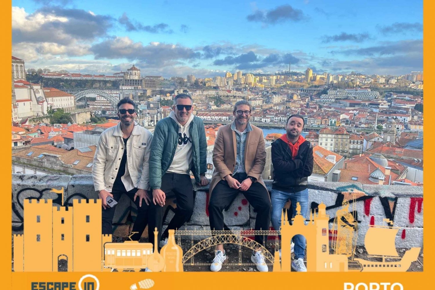 PORTO : Escape IN City - Fermé à 7 clés