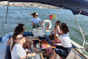 Porto: Eksklusivt selskap om bord på en sjarmerende seilbåt med drikke