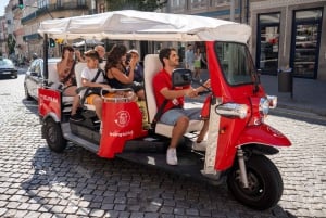 Porto: Guided City Tour by Tuk-Tuk and Douro River Cruise