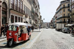 Porto: Guided City Tour by Tuk-Tuk and Douro River Cruise