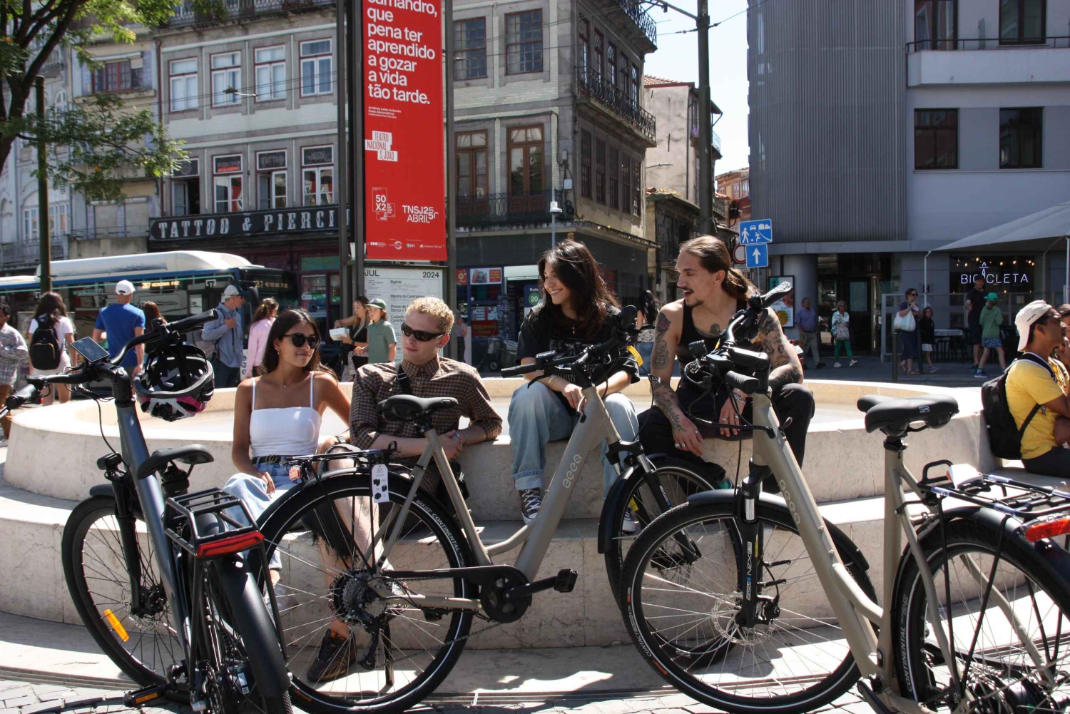 Porto: Wycieczki z przewodnikiem na rowerze elektrycznym po Porto i Gaia