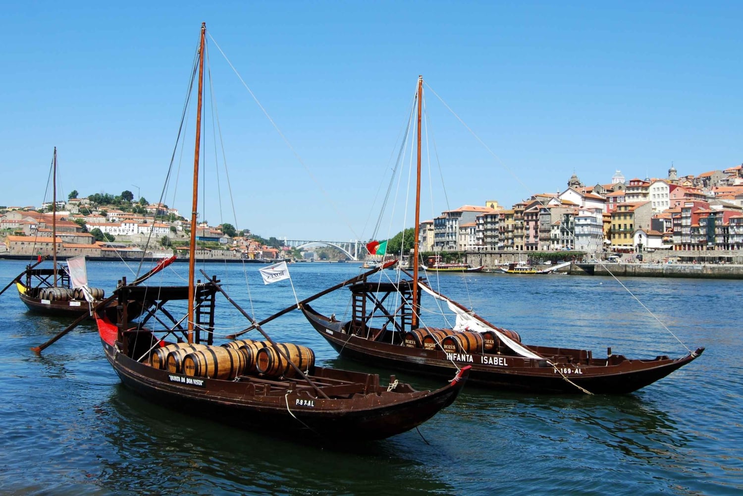 Visite d'une demi-journée à pied à Porto : Croisière fluviale et dégustation de vin