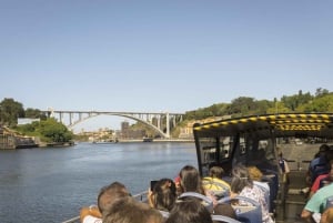 Porto: Hop-On/Hop-Off-Bus mit optionaler Kreuzfahrt und Weinkeller