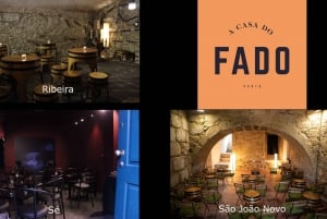 Porto: Live fado-show med et glas portvin