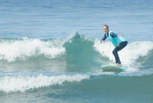 Oporto: Clase de surf con transporte en Ocean Origin