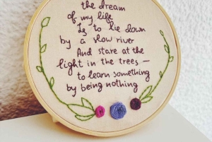 Porto: Poetry Embroidery Workshop