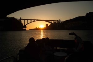 Porto: Wycieczka łodzią o zachodzie słońca