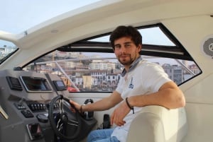 Oporto: Crucero privado en yate con vinos y aperitivos locales