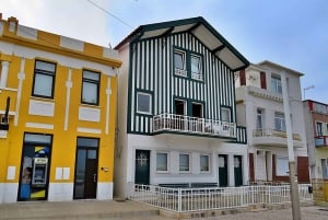 AVEIRO E COSTA NOVA: Private Ganztagestour mit Bootstour ab Porto
