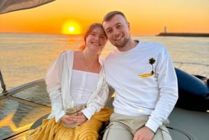 Visite en bateau privée de Porto : 6 ponts, embouchure du fleuve et coucher de soleil