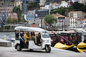 Porto : Visite touristique privée en tuk tuk électrique