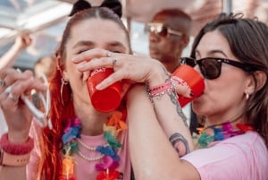 ポルト：ド派手なパブ巡り（ドリンク8杯、無料ショット、ゲーム、VIP）