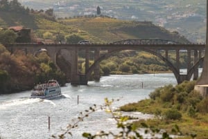Porto/Regua/Porto (og omvendt): Cruise på elven Douro + lunsj