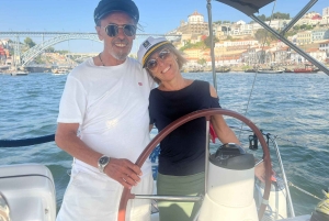 Porto: Relaxing Sailboat Cruise with Port on the Douro River