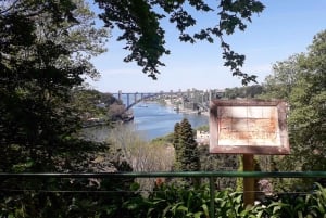Porto Riverbank Tour på en elcykel: Atlantkusten, trädgårdar