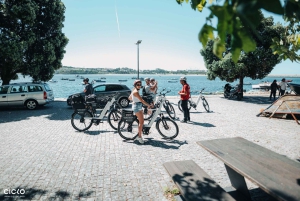 Porto Riverbank Tour på en elcykel: Atlantkusten, trädgårdar