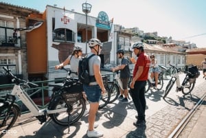 Porto Riverbank Tour på en elcykel: Atlantkusten, trädgårdar