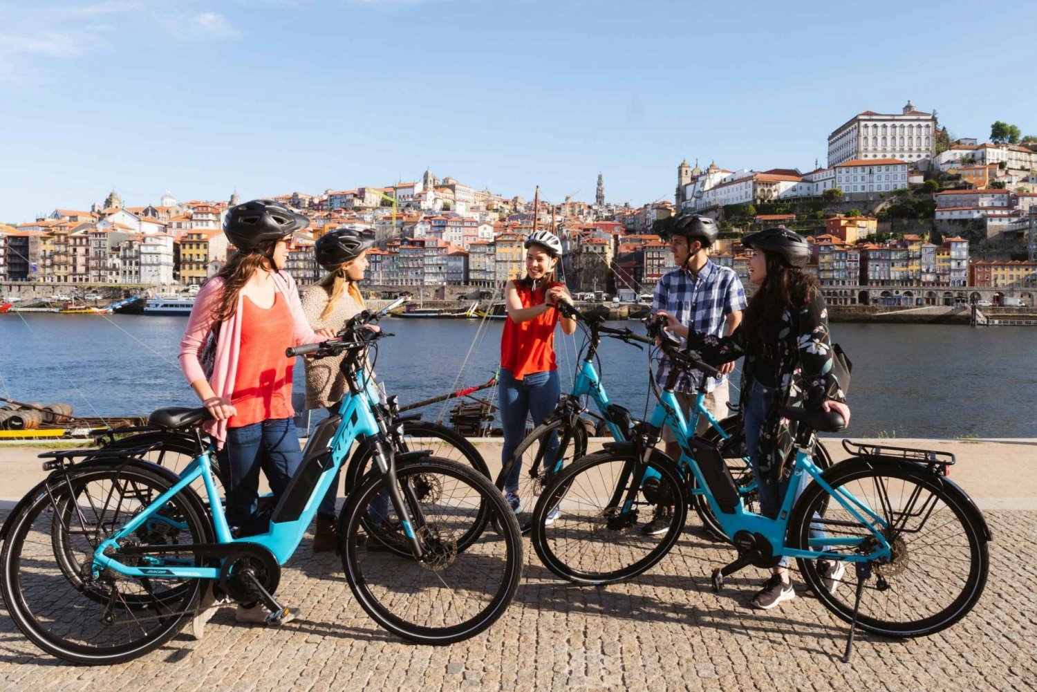 Porto: Tour panoramico in bicicletta elettrica lungo il fiume