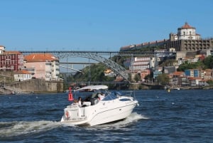 Porto SHARED Boat: Bridges, River Mouth & SUNSET w/ DRINKS