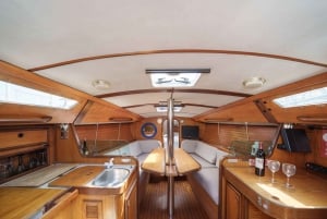 Porto: Solnedgångskryssning med välkomstdrink i segelbåt