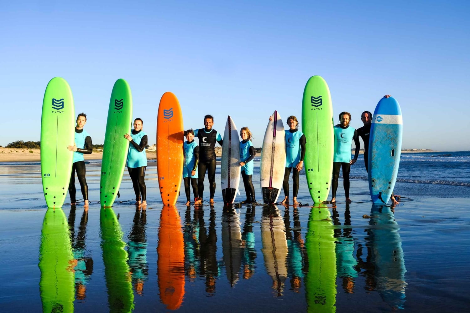 Porto: Surf Lesson with Transportation at Ocean Origin