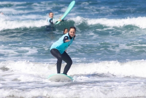 Porto: Surf Lesson with Transportation at Ocean Origin