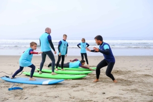 Porto: Surf Lesson with Transportation at Ocean Origin