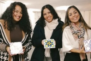 Porto: Laboratorio di pittura su piastrelle con vino Porto - Bainharia