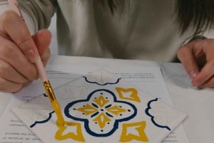 Porto: Laboratorio di pittura su piastrelle con vino Porto - Bainharia