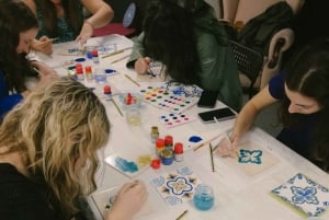 Porto: Laboratorio di pittura su piastrelle con vino Porto - Bainharia