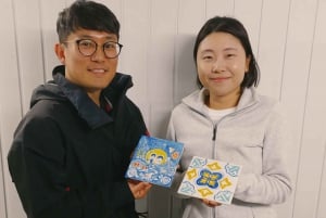 Porto: Laboratorio di pittura su piastrelle con vino Porto - Bainharia