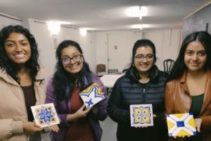 Porto: Laboratorio di pittura su piastrelle con vino Porto - Bainharia