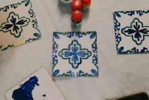 Porto: Laboratorio di pittura su piastrelle con vino Porto - Bainharia