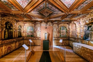 Aveiro : balade en gondole et plage de Costa Nova – tout compris.