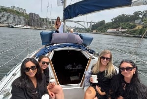 Porto: Wycieczka żaglówką wspólna lub prywatna (opcja zachodu słońca)