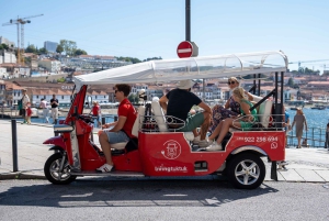 Porto: Tuk-Tuk Tour, rejs po rzece Douro i degustacja wina