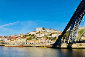 Porto : Visite à pied des deux rives du Douro avec dégustation de vin