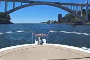 Privat bådtur i Porto med portugisisk tapas som ekstra mulighed