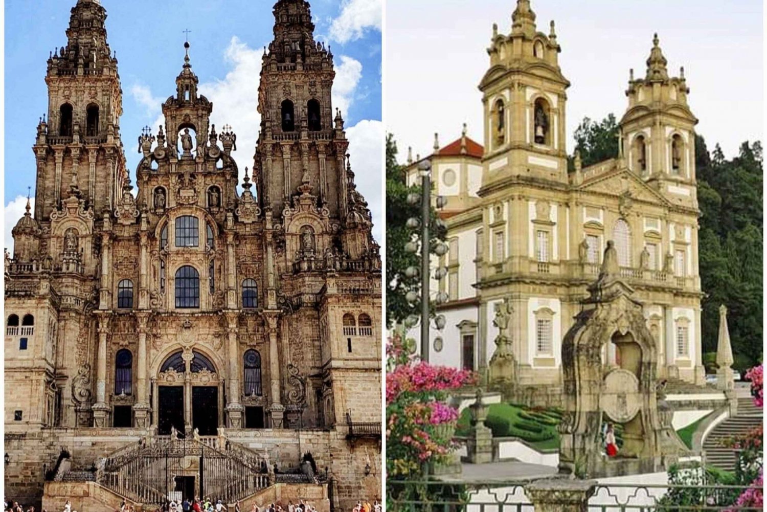 Tour Religioso Privado a Santiago Compostela y Braga