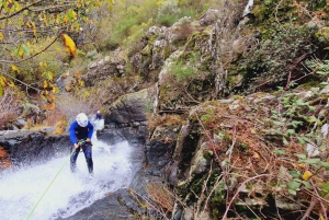 Ribeira das Quelhas: Canyoning, Serra da Lousã bei Coimbra