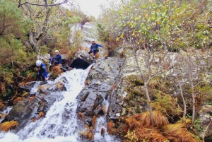 Ribeira das Quelhas: canyoning, Serra da Lousã near Coimbra