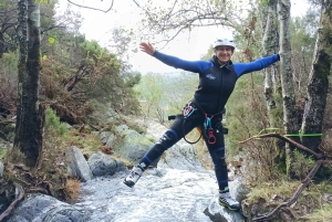 Ribeira das Quelhas: canyoning, Serra da Lousã near Coimbra