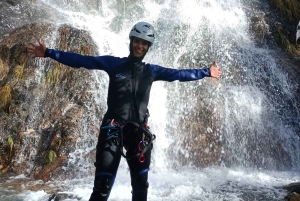 Ribeira das Quelhas: canyoning, Serra da Lousã near Coimbra