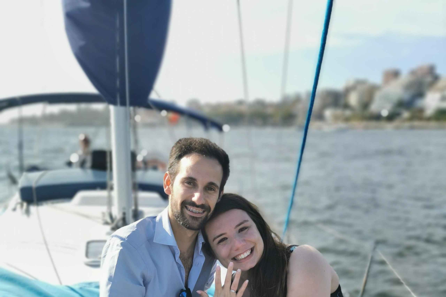 Romantic Tour on a Luxury Sailboat with Vintage Transfer 4H