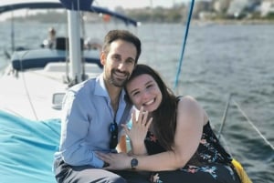 Romantische Tour auf einem luxuriösen Segelboot mit Vintage-Transfer 4H