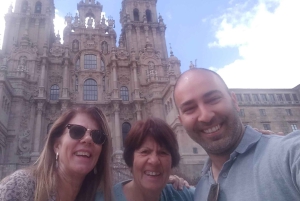 Santiago de Compostela & Valença - privat tur fra Porto