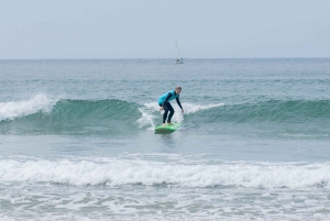 Oporto: Clase de surf con transporte en Ocean Origin