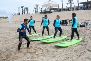 Oporto: Clase de surf con transporte en Ocean Origin