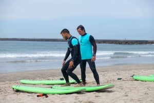 Oporto: Clase de surf con transporte en Ocean Origin