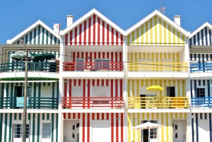 Tur Porto-Aveiro/Costa Nova | halvdag i portugisiska Venedig